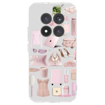 Picasee silikonový průhledný obal pro Xiaomi Redmi Note 15 Pro+ - Glam Babe