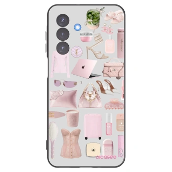 Picasee silikonový černý obal pro Samsung Galaxy A17 5G - Glam Babe