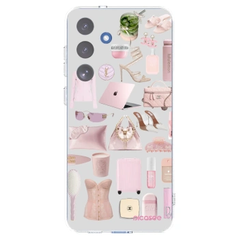 Picasee silikonový průhledný obal pro Samsung Galaxy S25 FE 5G - Glam Babe