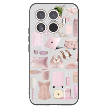 Picasee silikonový černý obal pro Xiaomi 15T Pro - Glam Babe