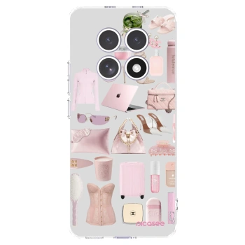 Picasee silikonový průhledný obal pro Xiaomi Redmi Note 15 - Glam Babe
