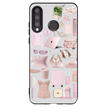 Picasee silikonový černý obal pro Huawei P30 Lite - Glam Babe