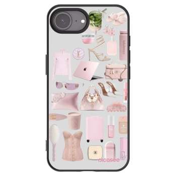 Picasee silikonový černý obal pro Apple iPhone 17e - Glam Babe