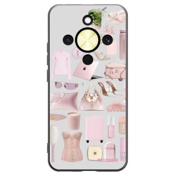 Picasee silikonový černý obal pro Honor Magic8 Lite 5G - Glam Babe