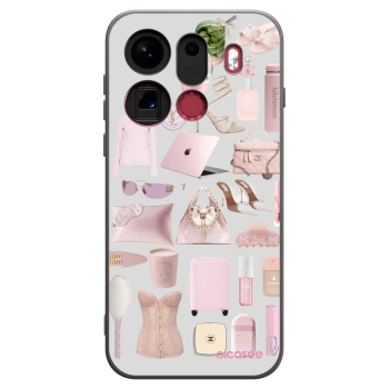 Picasee silikonový černý obal pro OPPO Find X9 Pro - Glam Babe