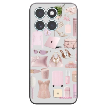 Picasee silikonový černý obal pro Motorola Edge 70 Fusion - Glam Babe