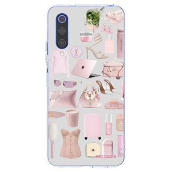 Picasee silikonový průhledný obal pro Xiaomi Mi 9 SE - Glam Babe