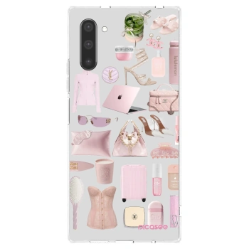Picasee silikonový průhledný obal pro Samsung Galaxy Note 10 N970F - Glam Babe