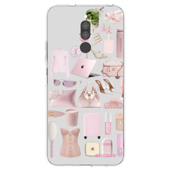 Picasee silikonový průhledný obal pro Xiaomi Redmi 8 - Glam Babe