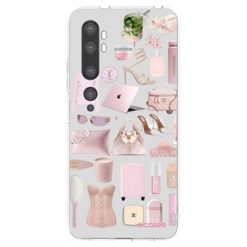 Picasee silikonový průhledný obal pro Xiaomi Mi Note 10 (Pro) - Glam Babe
