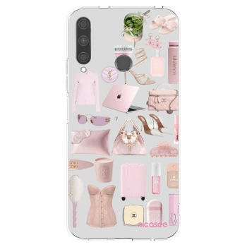 Picasee silikonový průhledný obal pro Huawei P40 Lite E - Glam Babe