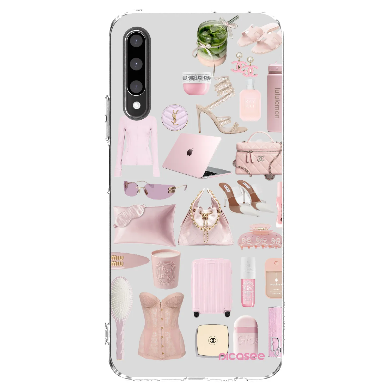 Picasee silikonový průhledný obal pro Honor 9X Pro - Glam Babe
