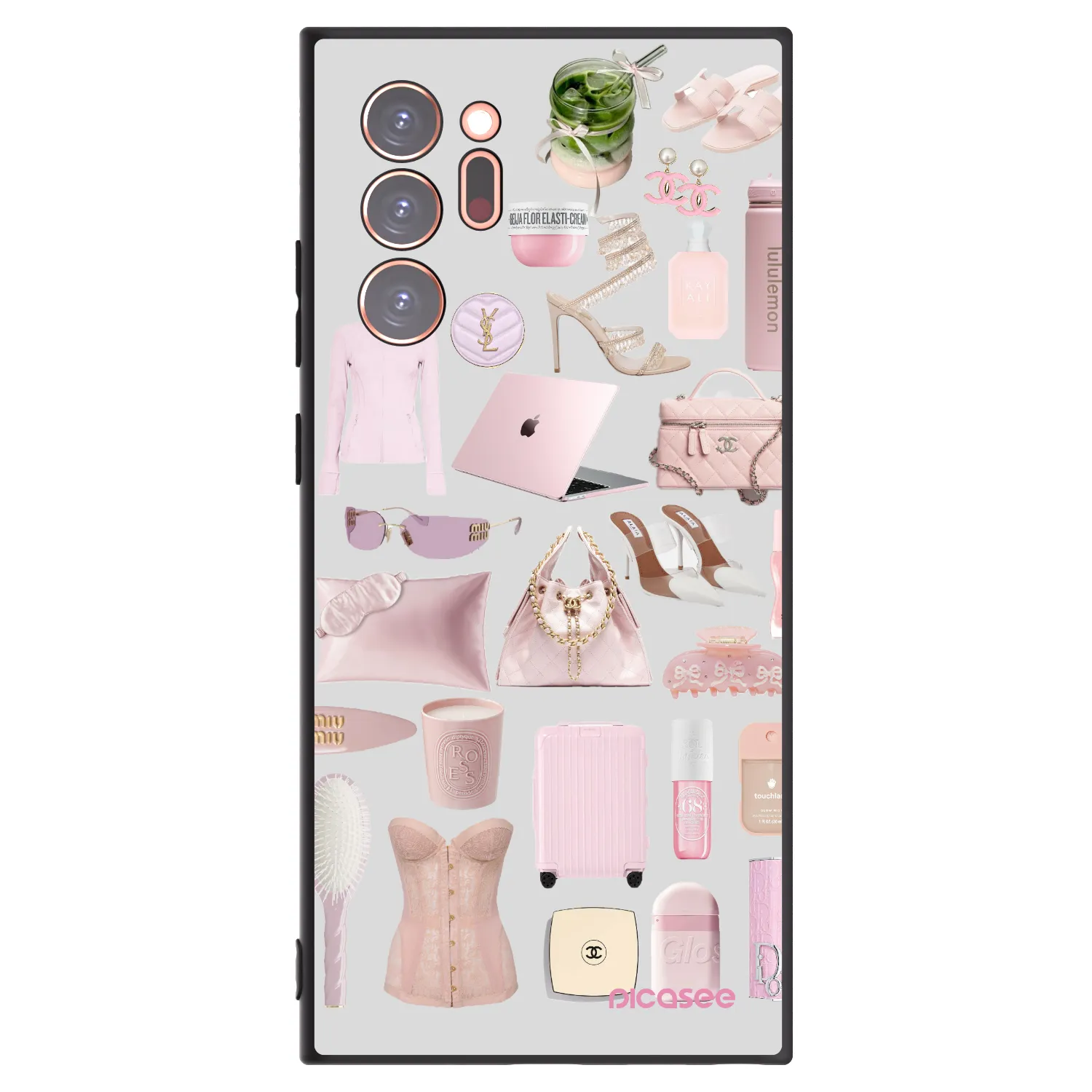 Picasee silikonový černý obal pro Samsung Galaxy Note 20 Ultra - Glam Babe