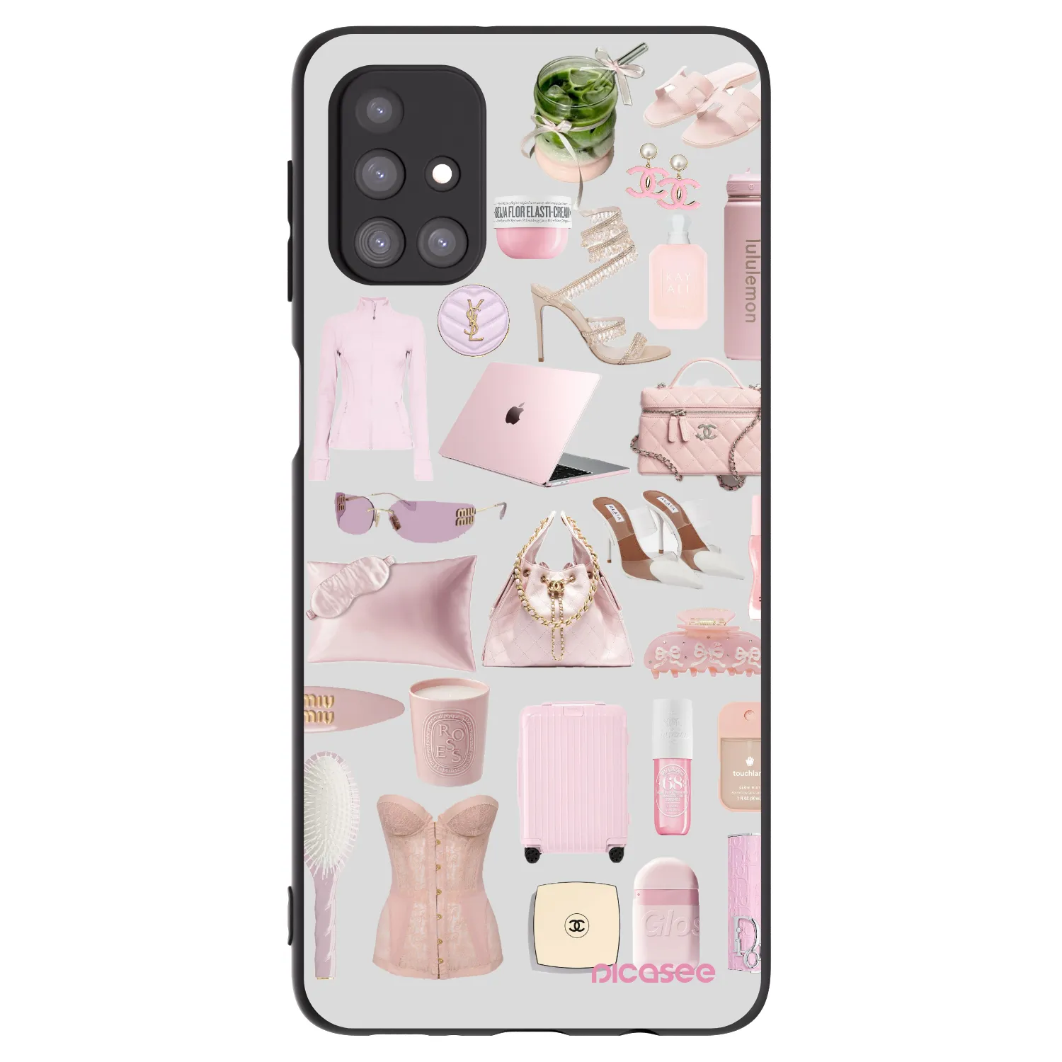 Picasee silikonový černý obal pro Samsung Galaxy M31s - Glam Babe