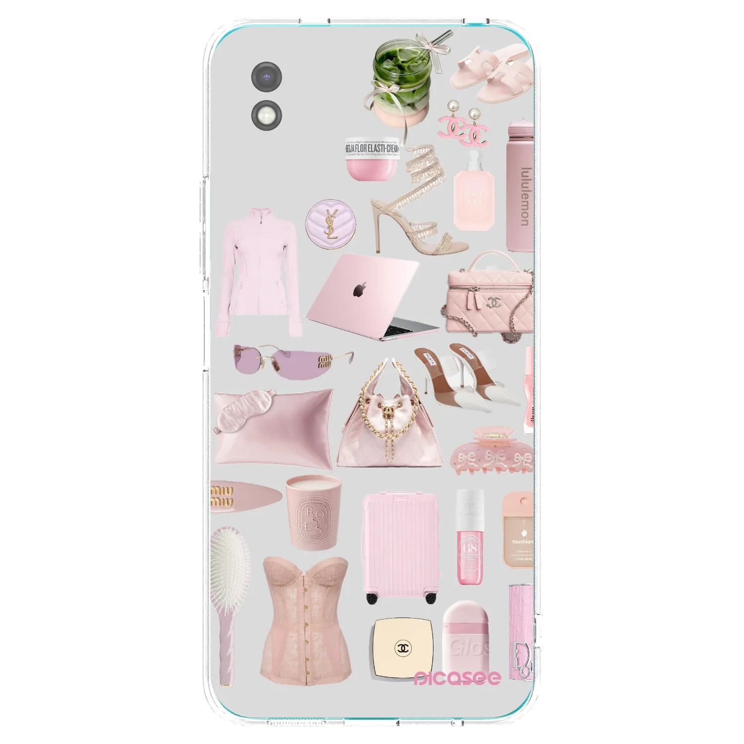 Picasee silikonový černý obal pro Xiaomi Redmi 9A - Glam Babe