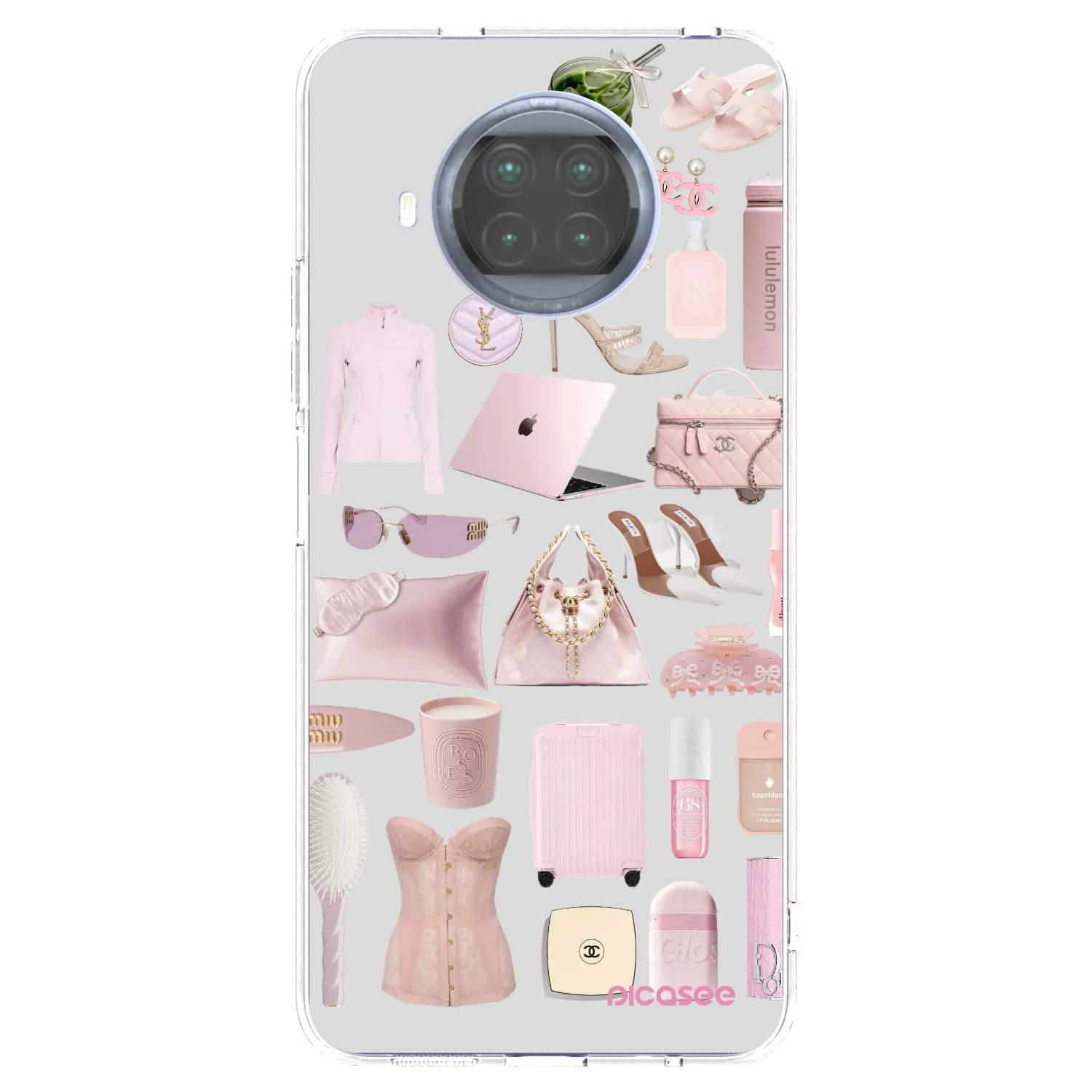 Picasee silikonový průhledný obal pro Xiaomi Mi 10T Lite - Glam Babe