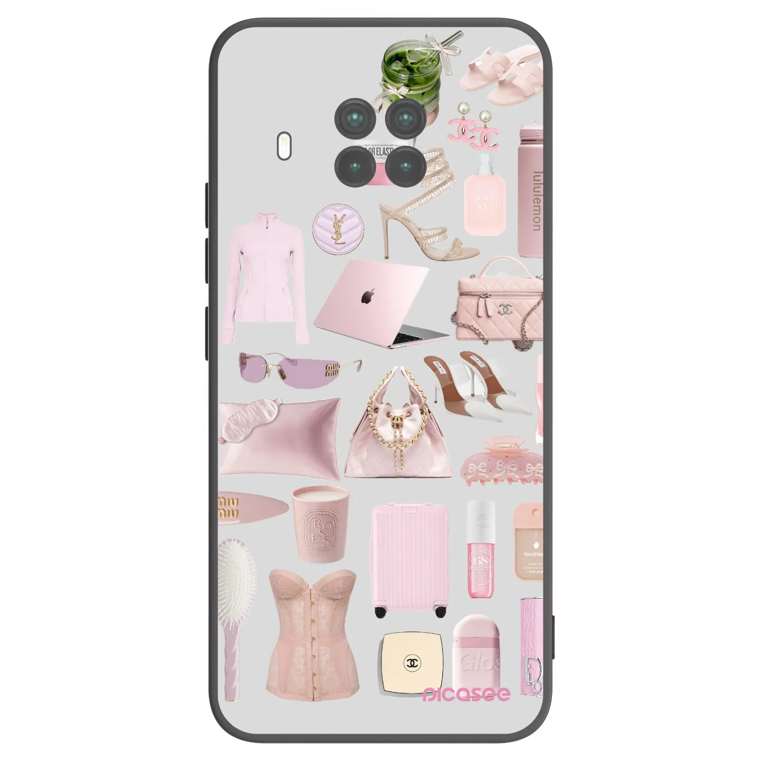 Picasee silikonový černý obal pro Xiaomi Mi 10T Lite - Glam Babe