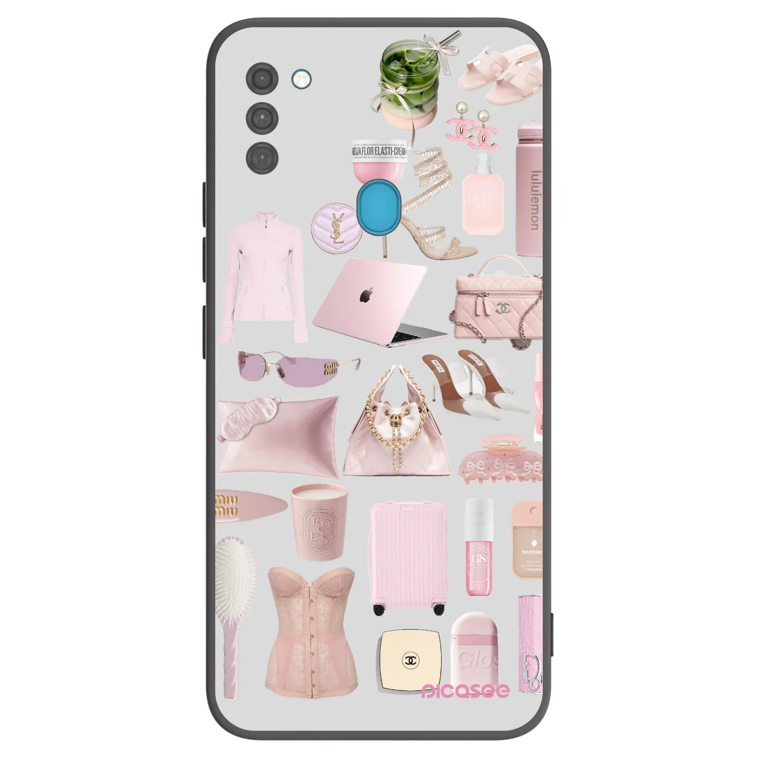 Picasee silikonový černý obal pro Samsung Galaxy M11 - Glam Babe