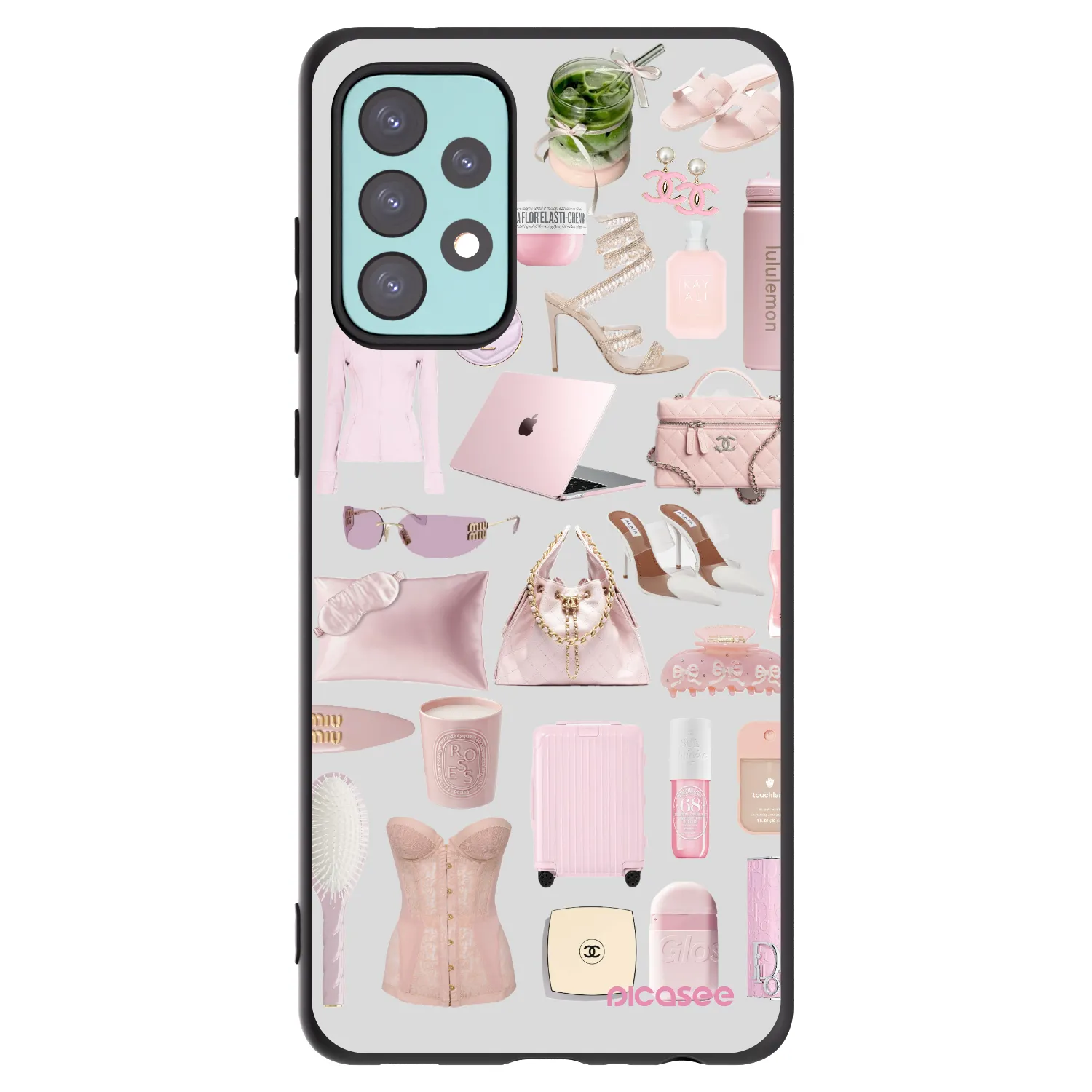 Picasee silikonový černý obal pro Samsung Galaxy A72 A725F - Glam Babe