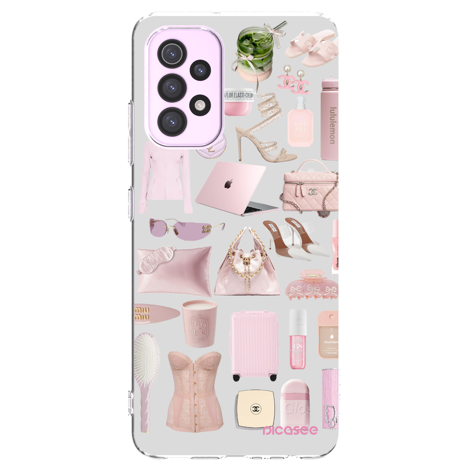 Picasee silikonový průhledný obal pro Samsung Galaxy A32 5G A326B - Glam Babe