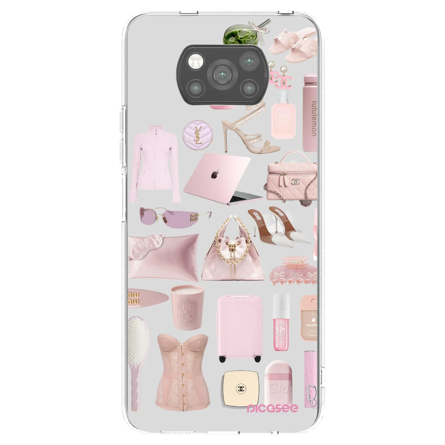 Picasee silikonový černý obal pro Xiaomi Poco X3 Pro - Glam Babe
