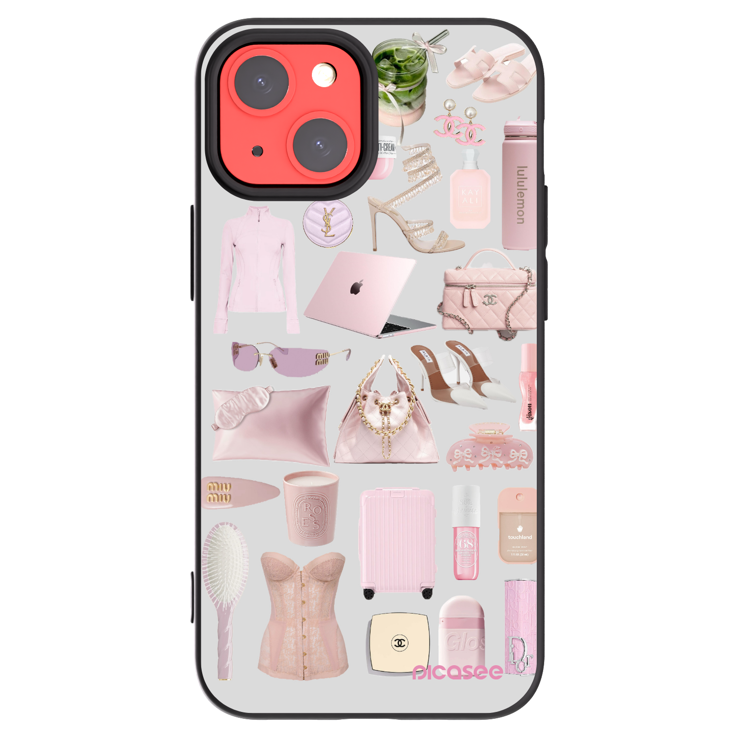 Picasee silikonový černý obal pro Apple iPhone 13 mini - Glam Babe