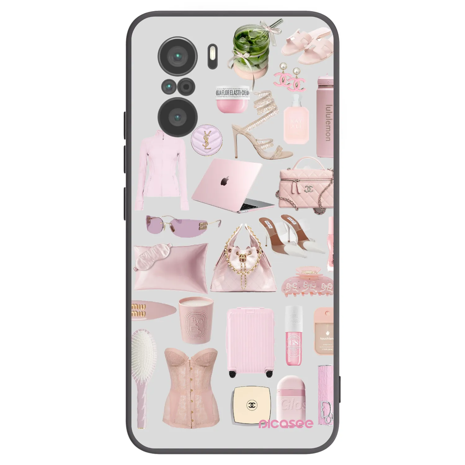 Picasee silikonový černý obal pro Xiaomi Poco F3 - Glam Babe