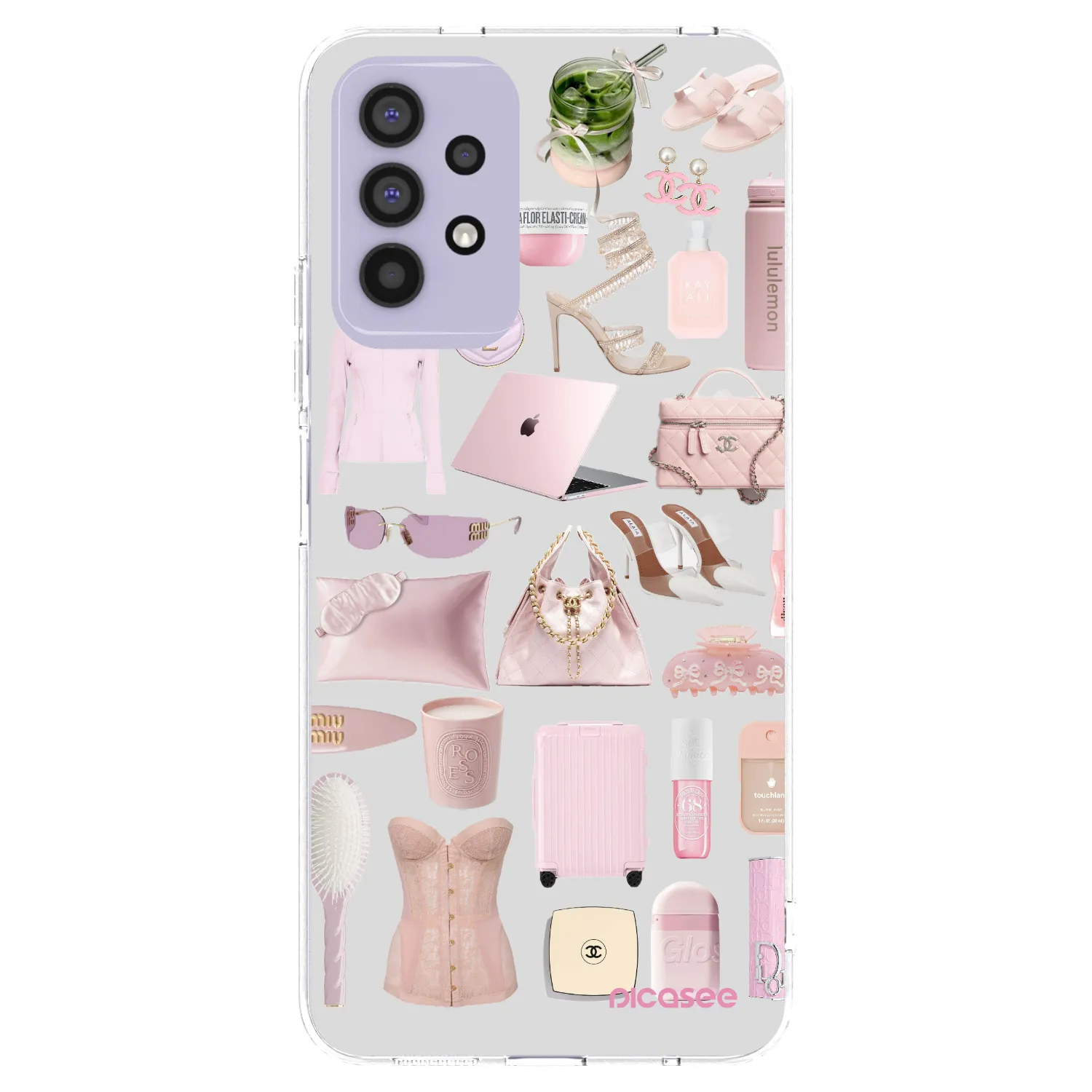 Picasee silikonový průhledný obal pro Samsung Galaxy A32 4G SM-A325F - Glam Babe