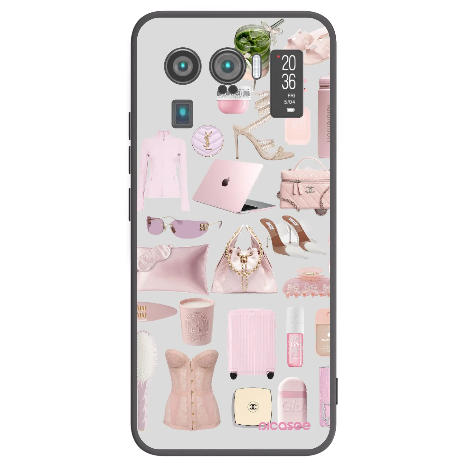 Picasee silikonový černý obal pro Xiaomi Mi 11 Ultra - Glam Babe