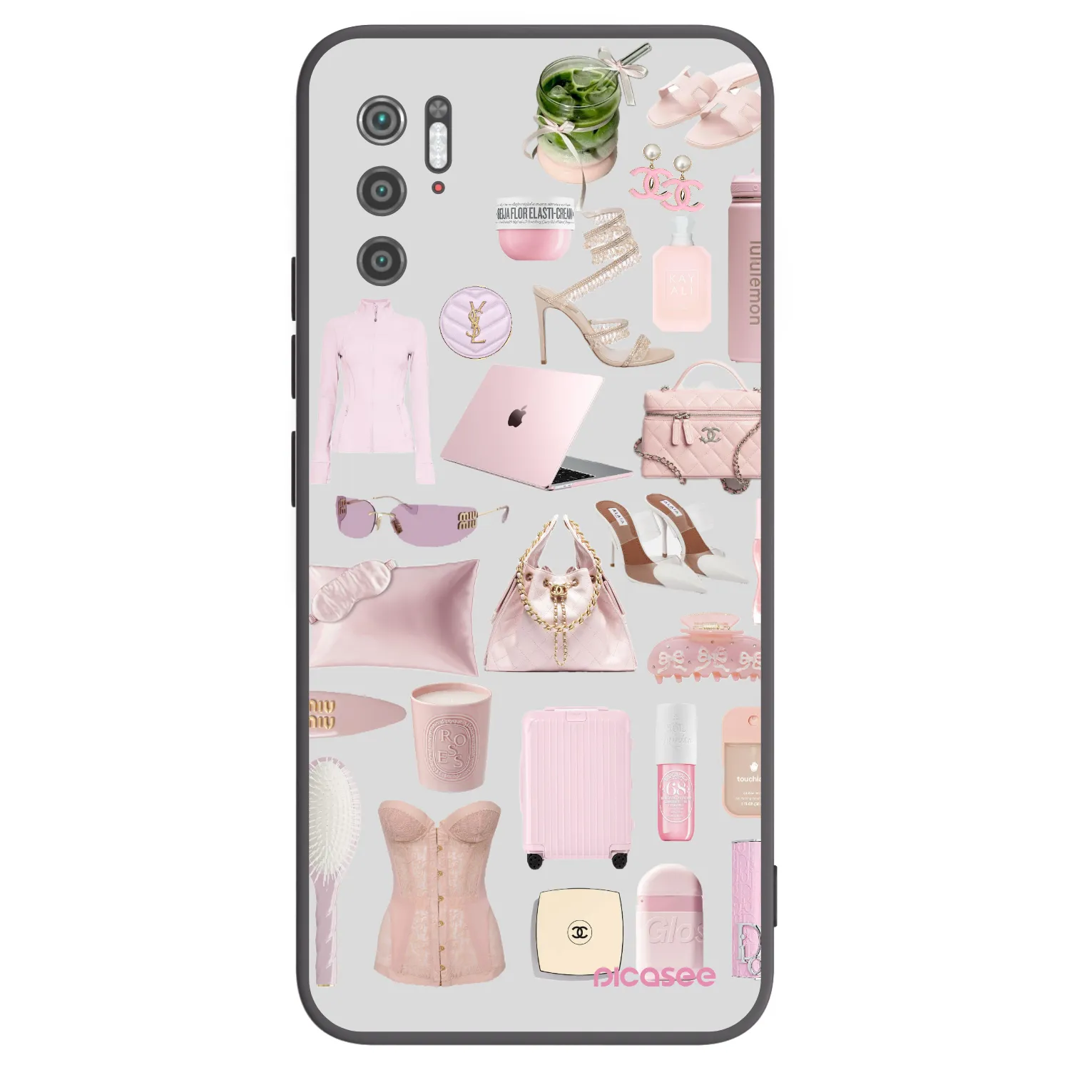 Picasee silikonový černý obal pro Xiaomi Poco M3 Pro 5G - Glam Babe