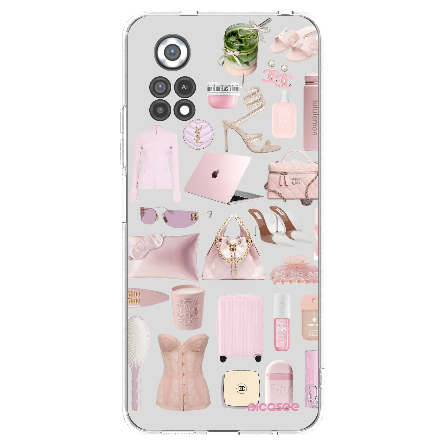 Picasee silikonový průhledný obal pro Xiaomi Poco X4 Pro 5G - Glam Babe