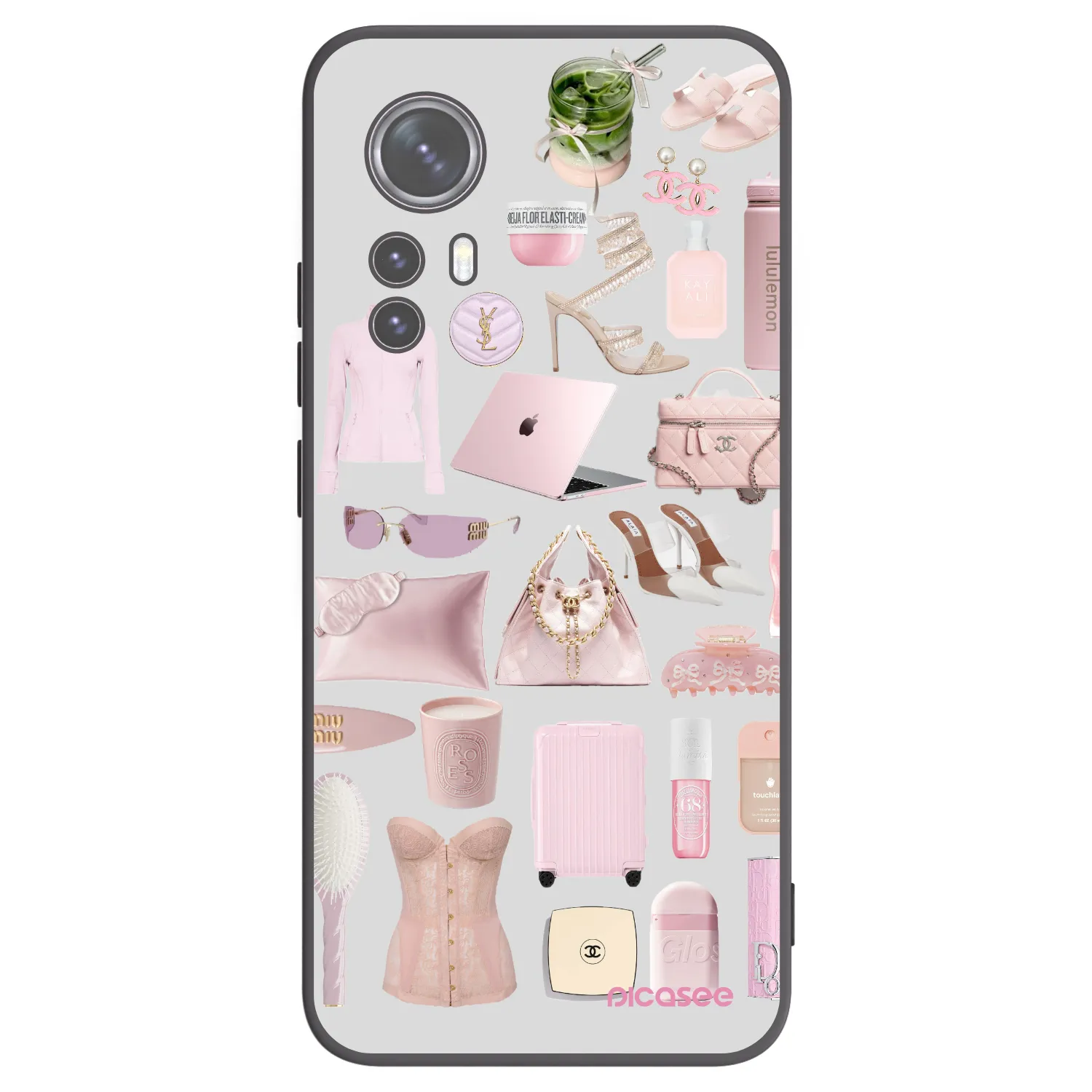 Picasee silikonový černý obal pro Xiaomi 12 - Glam Babe