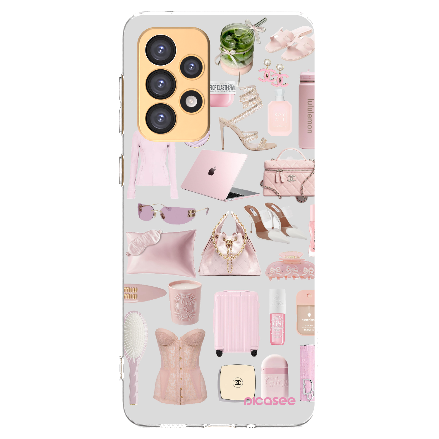 Picasee silikonový průhledný obal pro Samsung Galaxy A33 5G A336 - Glam Babe