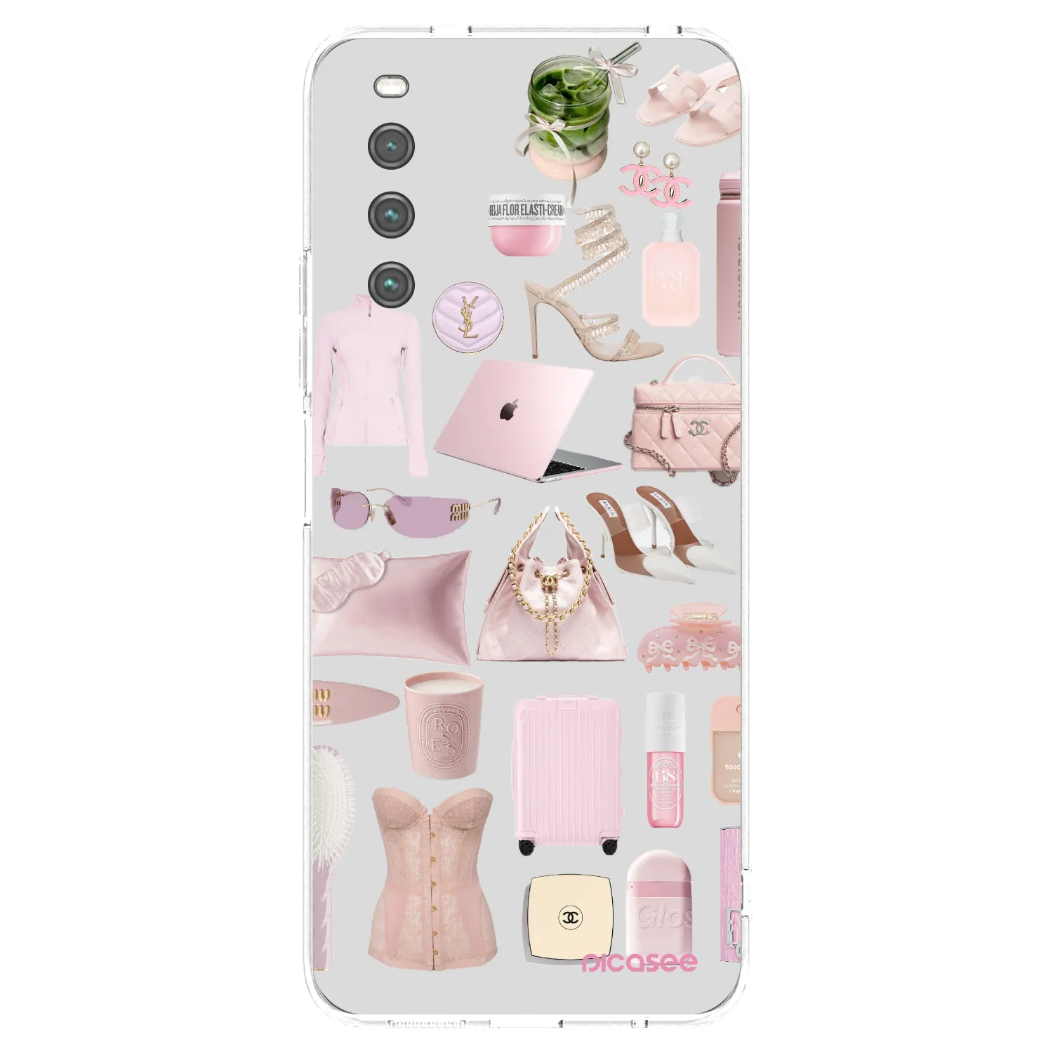 Picasee silikonový průhledný obal pro Sony Xperia 10 IV 5G - Glam Babe