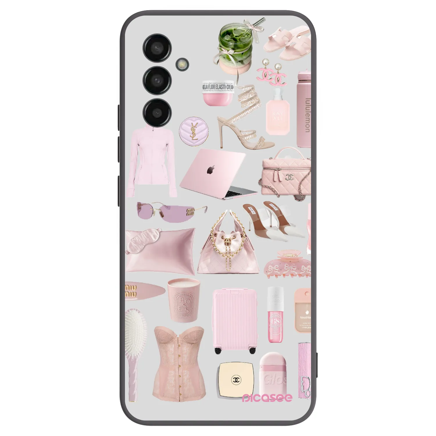 Picasee silikonový černý obal pro Samsung Galaxy M13 M135F - Glam Babe