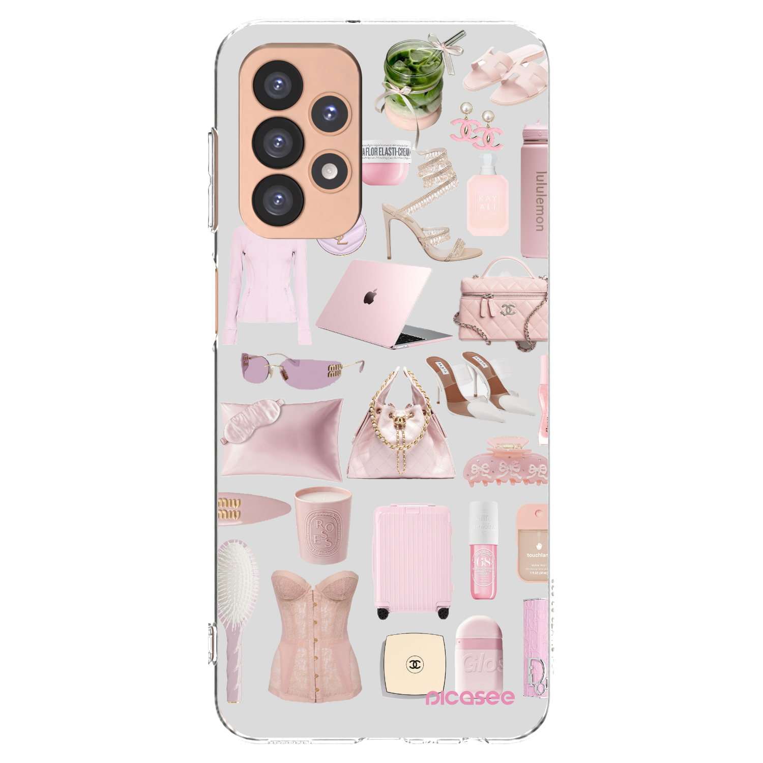 Picasee silikonový průhledný obal pro Samsung Galaxy A23 A236B 5G - Glam Babe