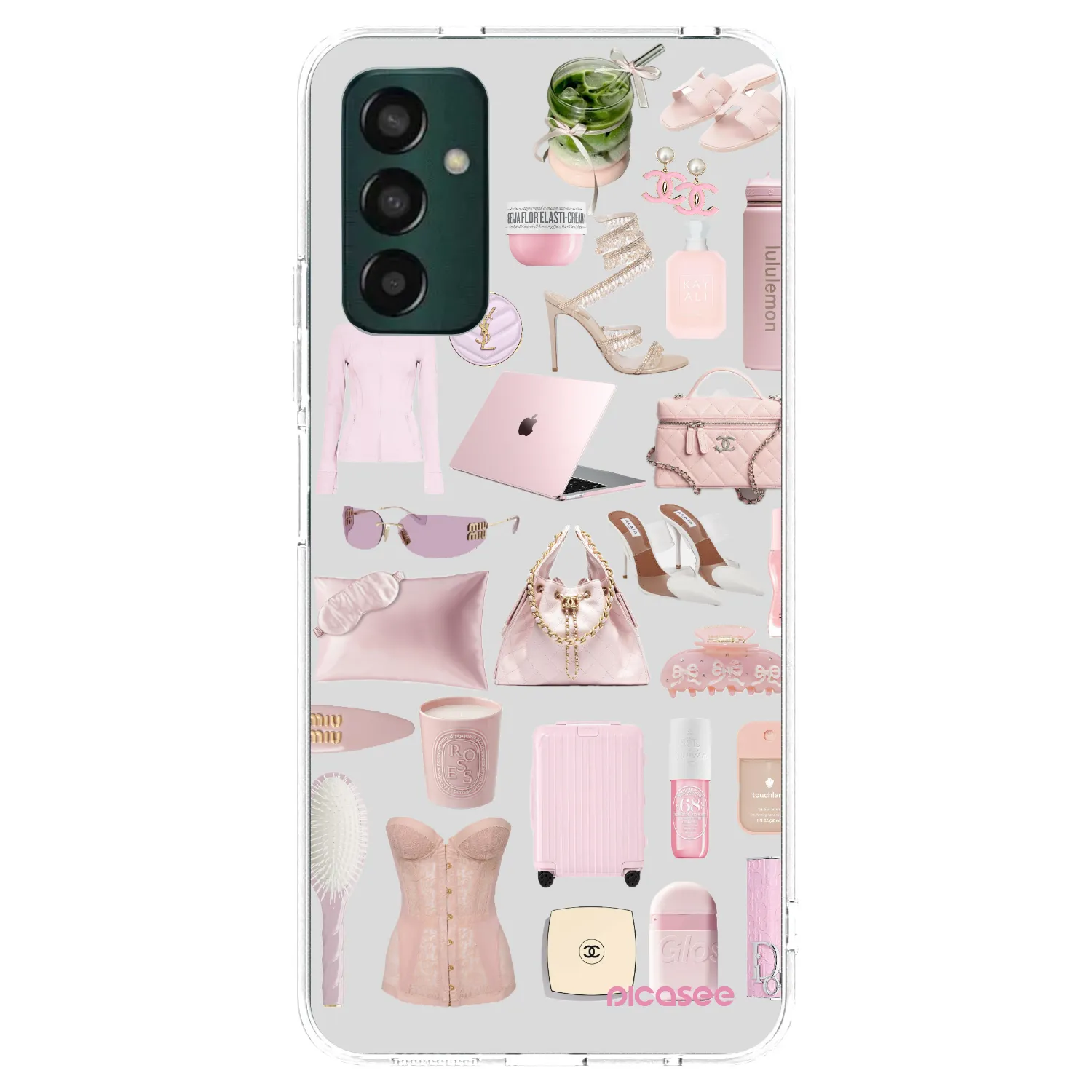 Picasee silikonový průhledný obal pro Samsung Galaxy M23 5G - Glam Babe