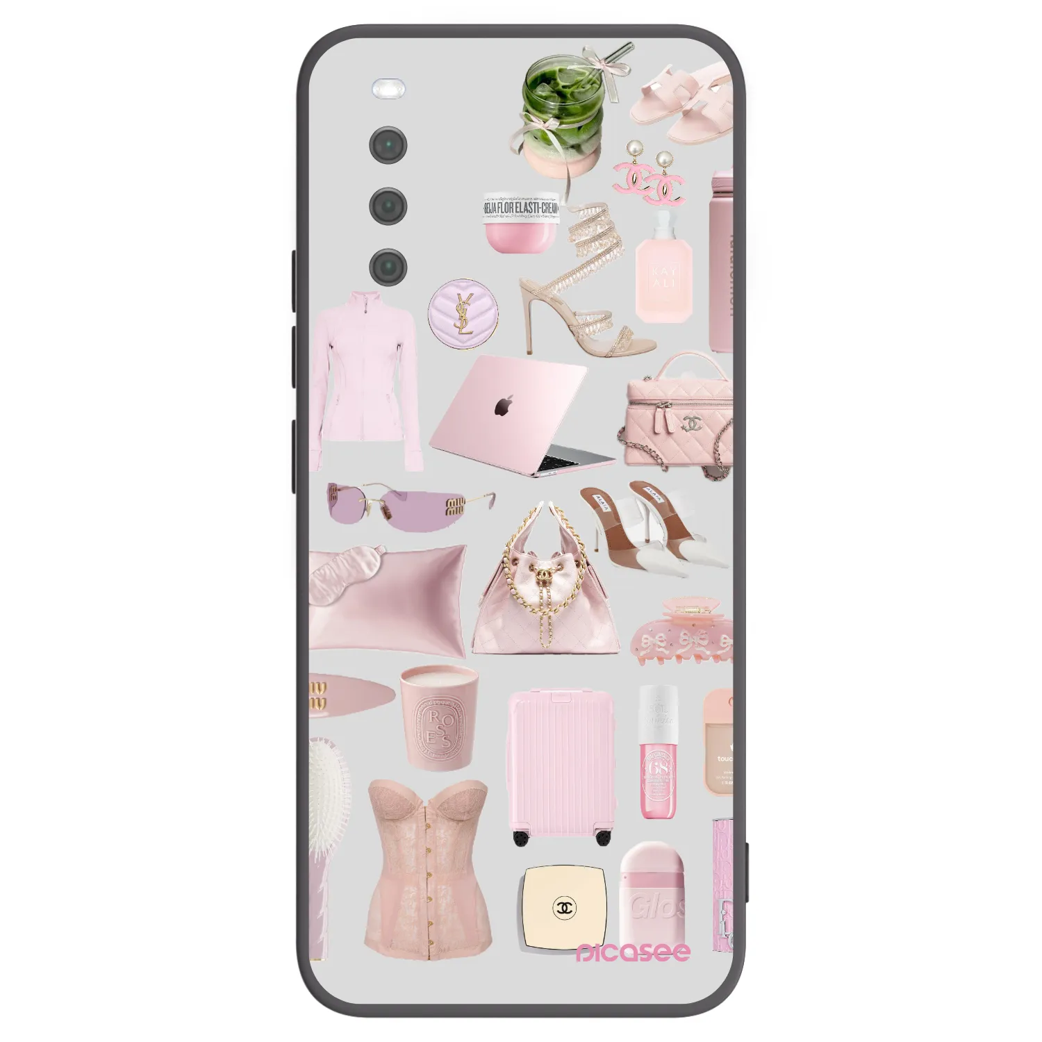 Picasee silikonový černý obal pro Sony Xperia 10 III - Glam Babe
