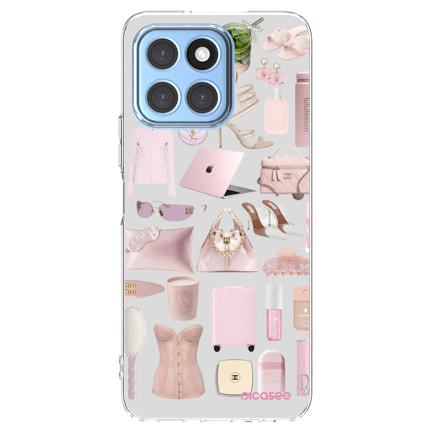 Picasee silikonový průhledný obal pro Honor X8 5G - Glam Babe