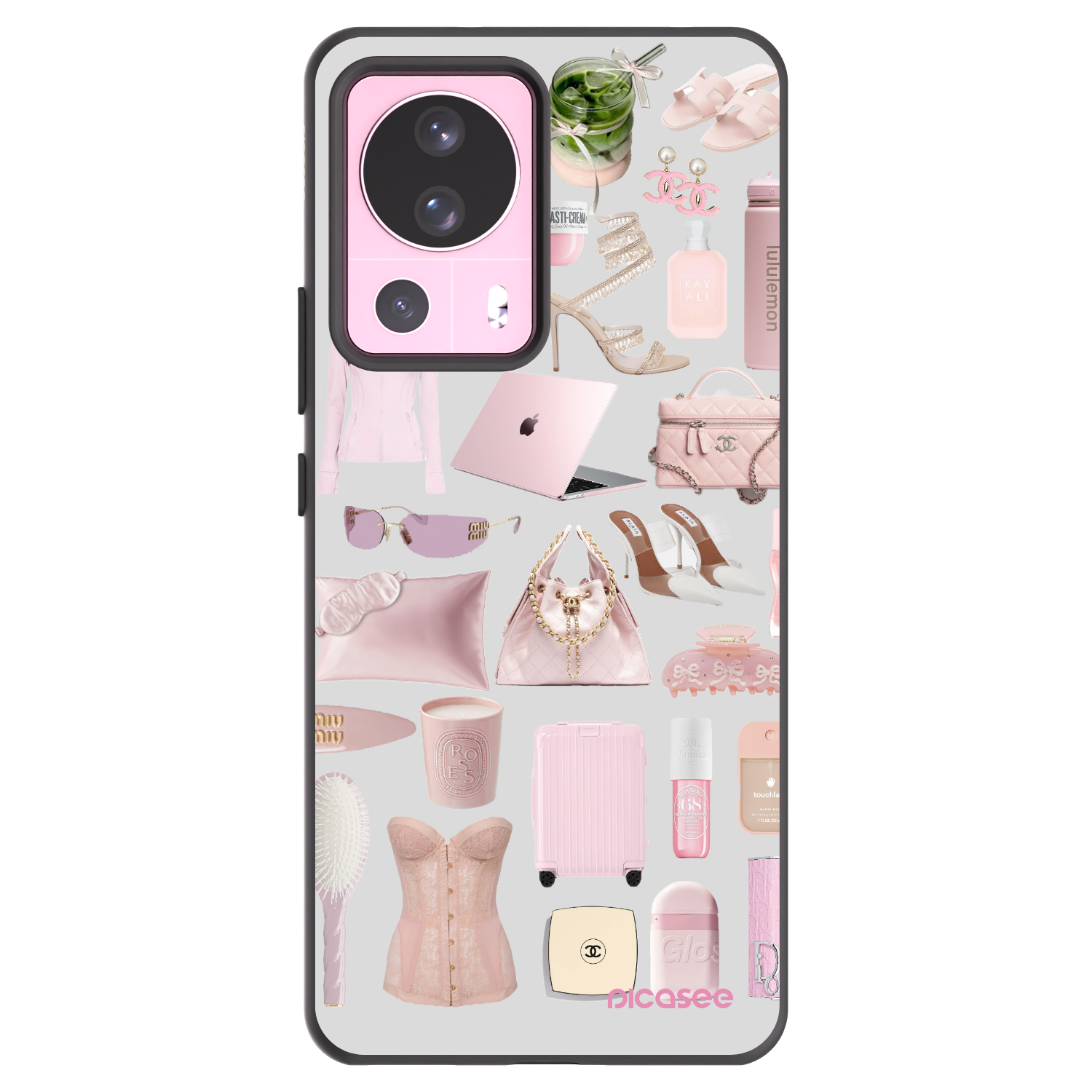 Picasee silikonový černý obal pro Xiaomi 13 Lite - Glam Babe