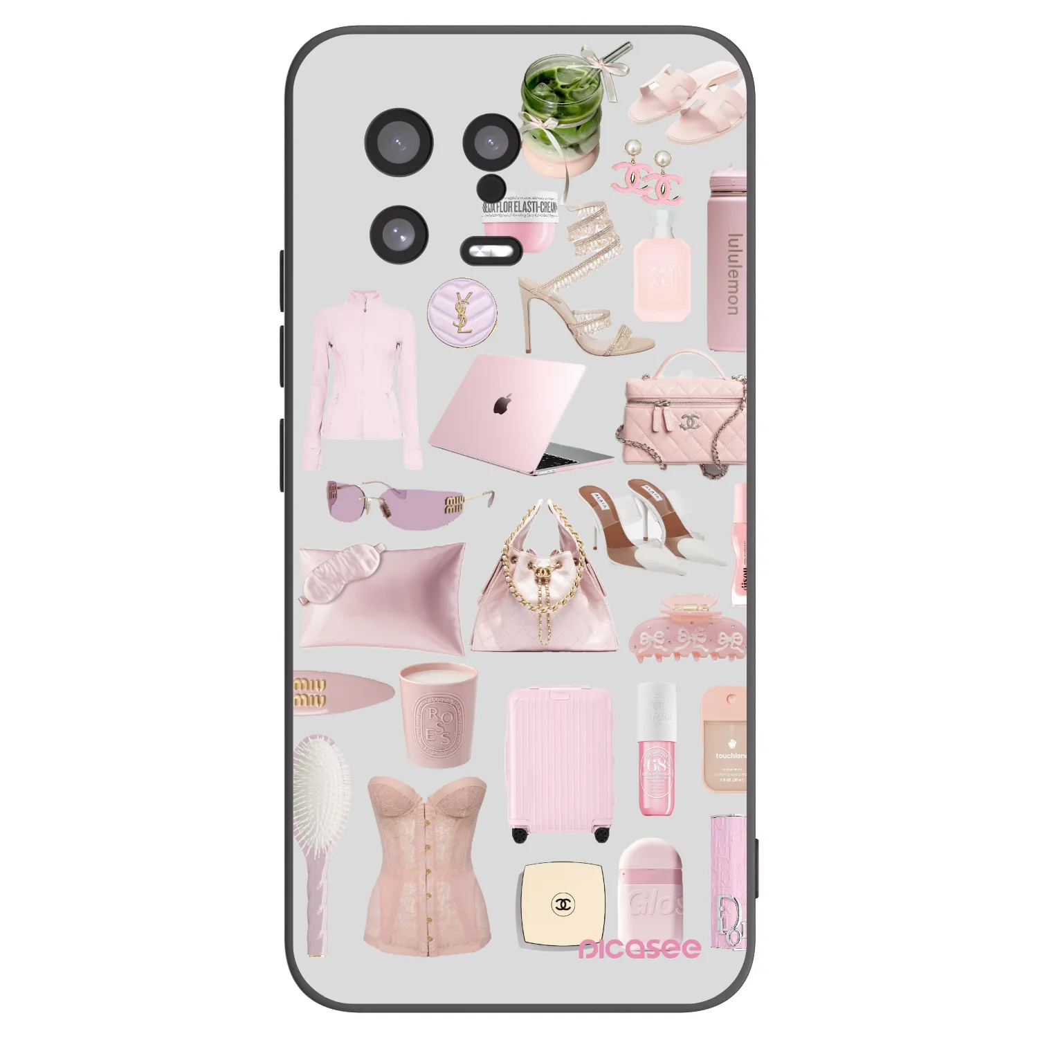 Picasee silikonový černý obal pro Xiaomi 13 - Glam Babe
