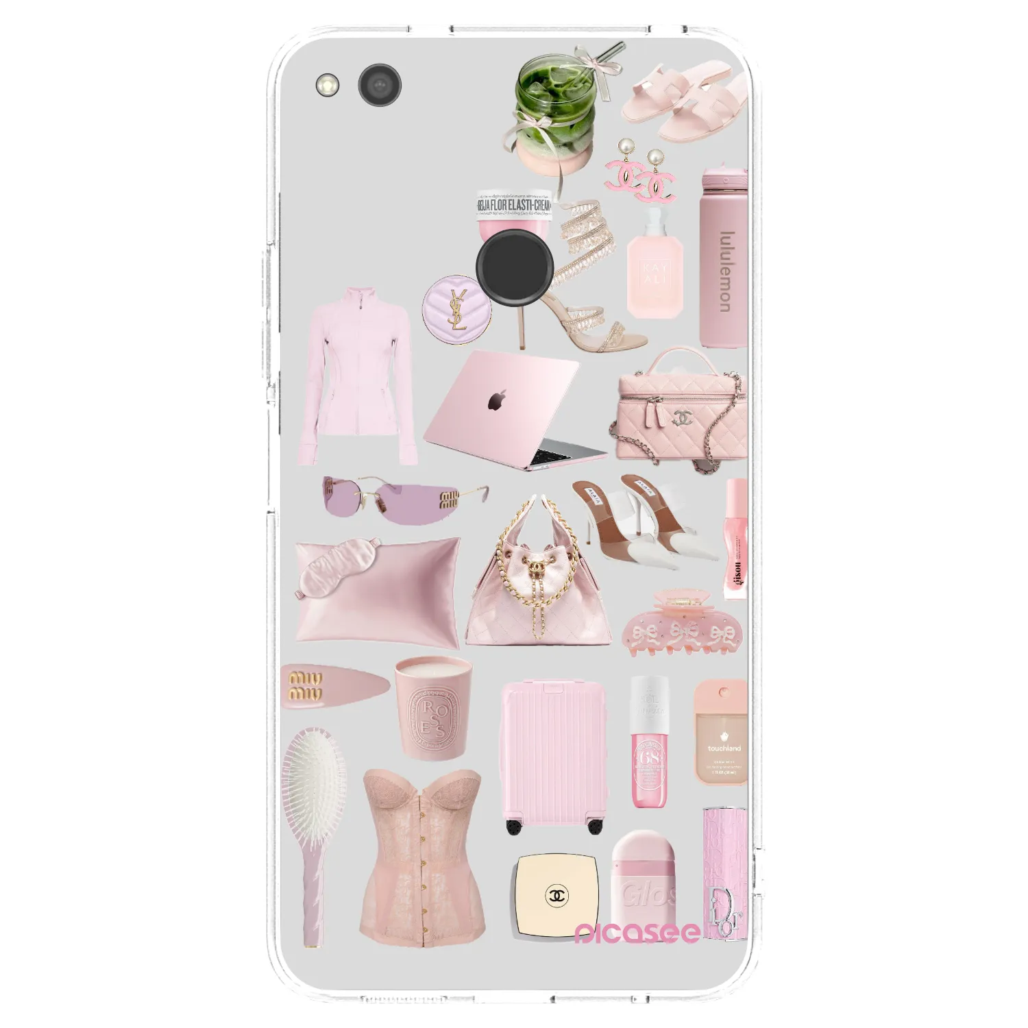 Picasee silikonový průhledný obal pro Huawei P9 Lite 2017 - Glam Babe