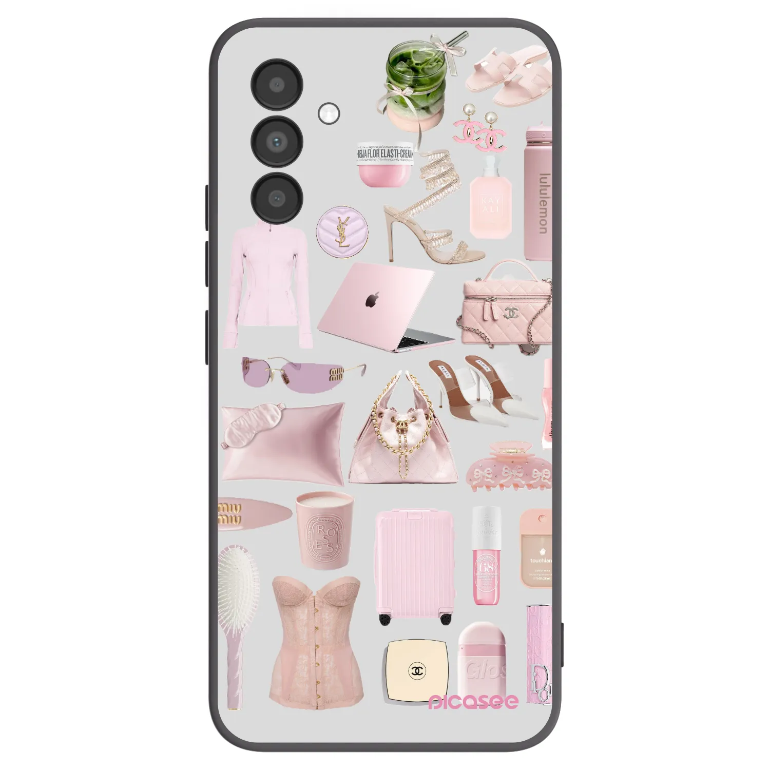 Picasee silikonový černý obal pro Samsung Galaxy A04s A047F - Glam Babe
