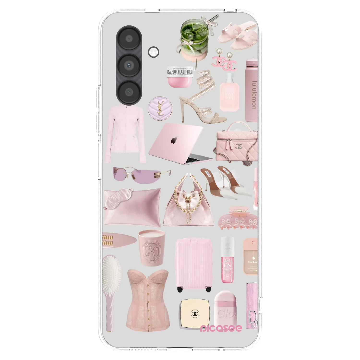 Picasee silikonový průhledný obal pro Samsung Galaxy A04s A047F - Glam Babe