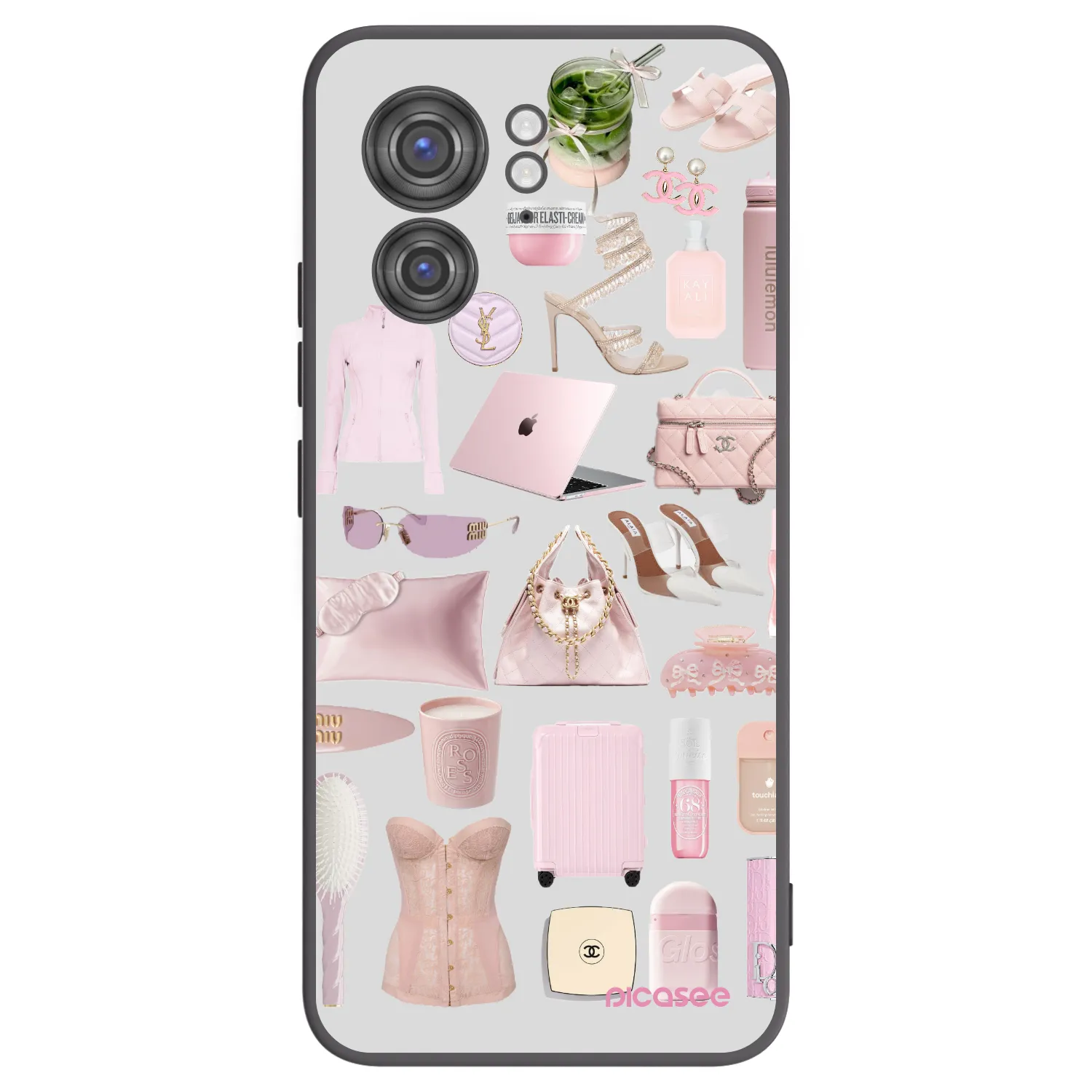 Picasee silikonový černý obal pro Motorola Edge 40 - Glam Babe