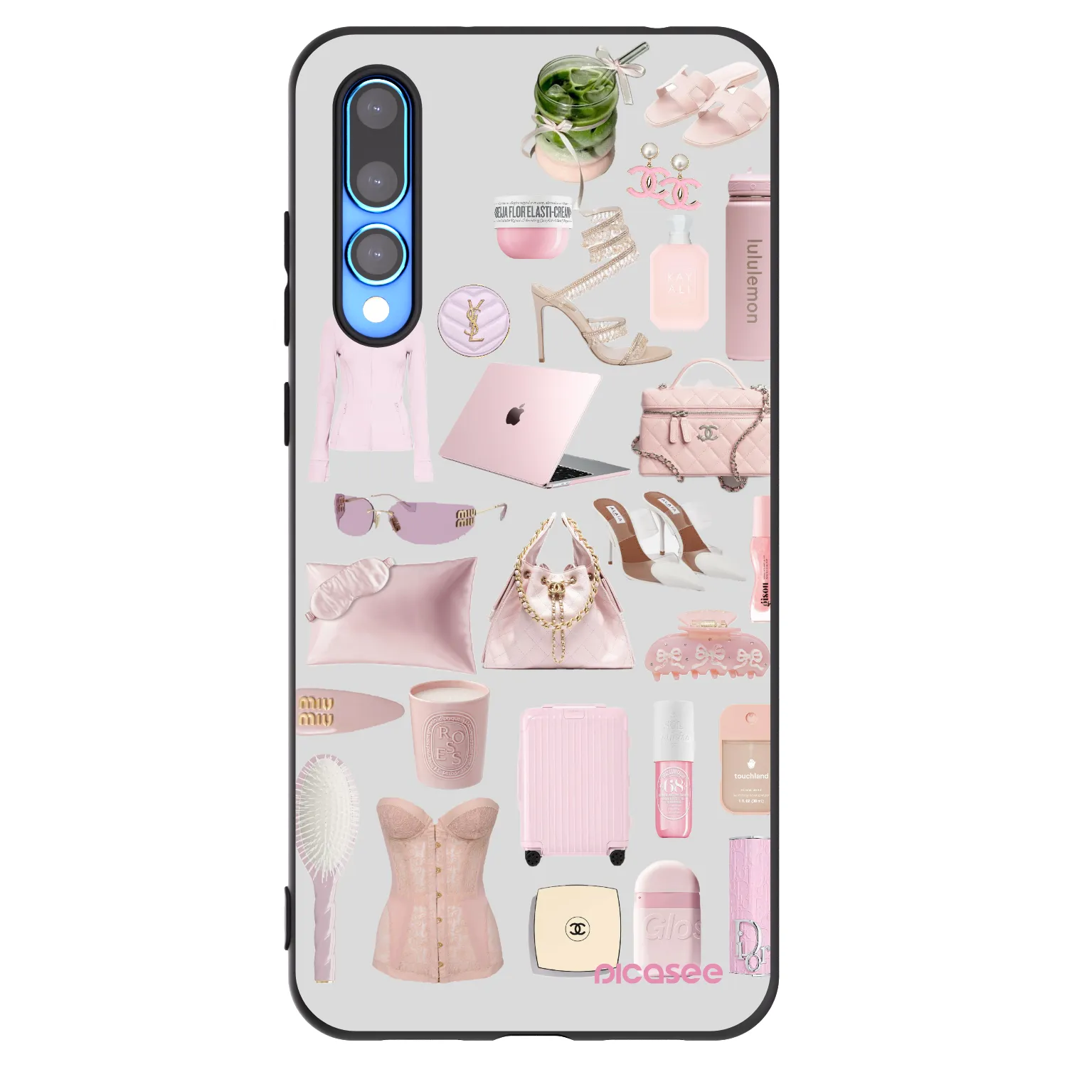 Picasee silikonový černý obal pro Huawei P20 Pro - Glam Babe