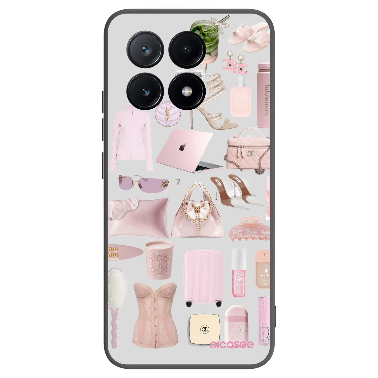 Picasee silikonový černý obal pro Xiaomi Poco X6 Pro - Glam Babe