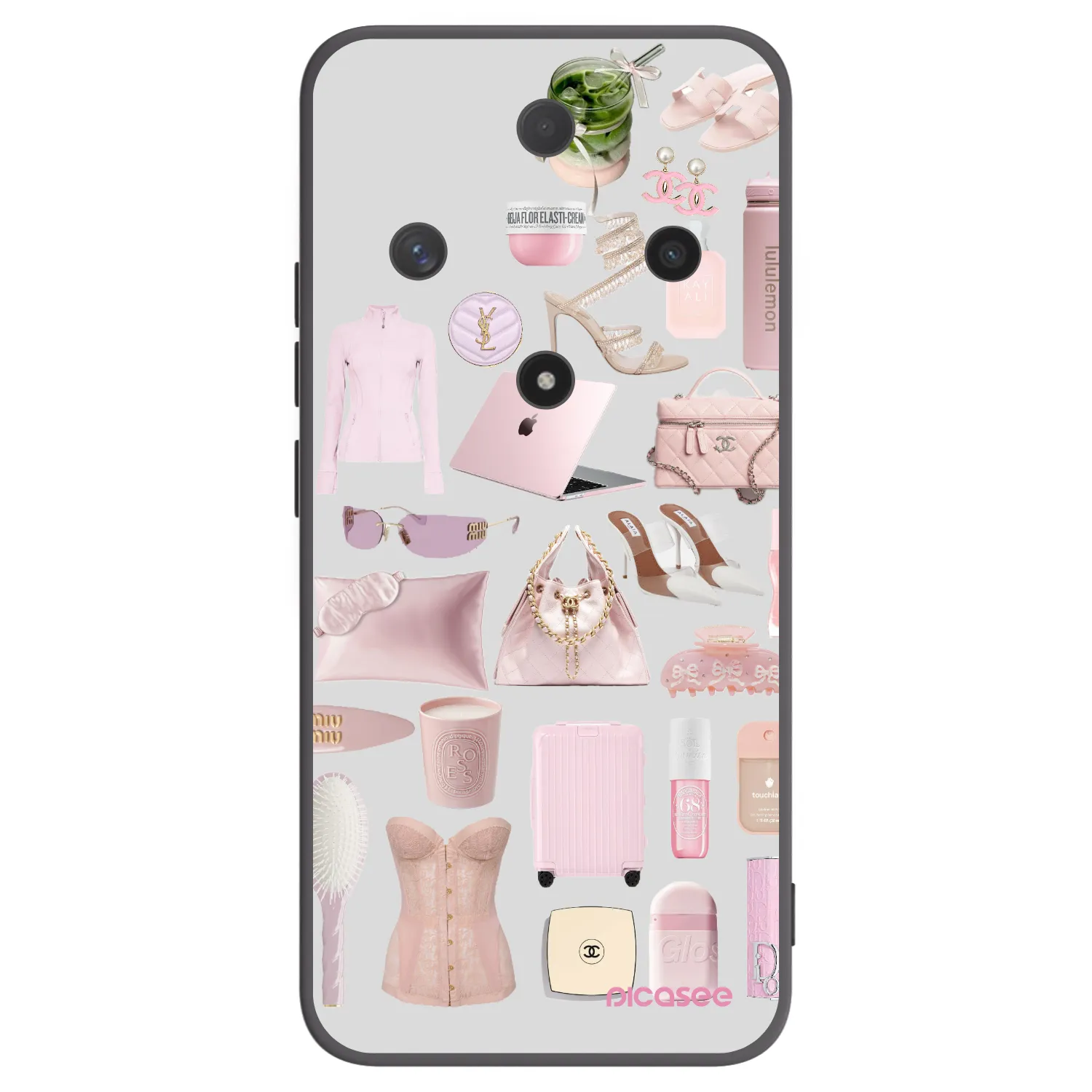 Picasee silikonový černý obal pro Honor Magic6 Lite 5G - Glam Babe
