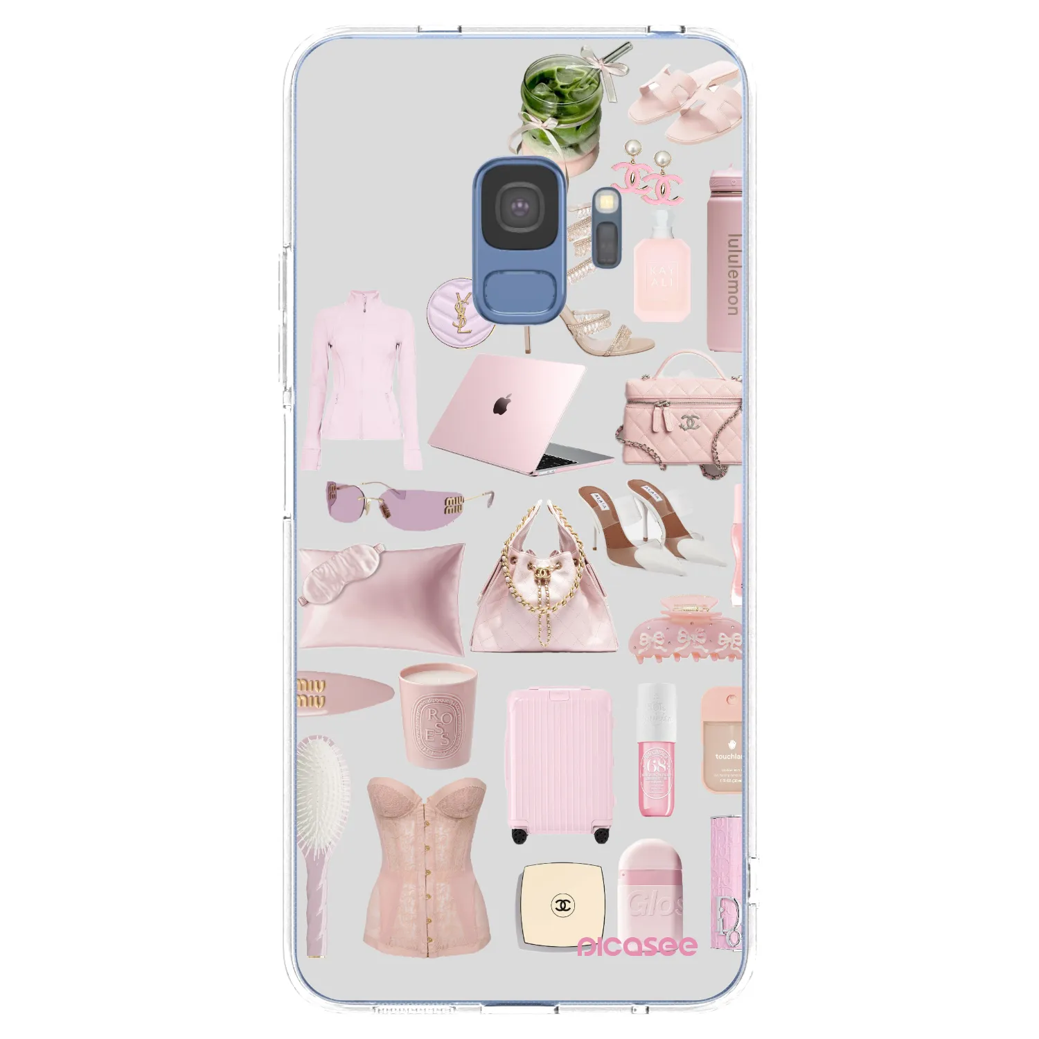 Picasee silikonový průhledný obal pro Samsung Galaxy S9 G960F - Glam Babe