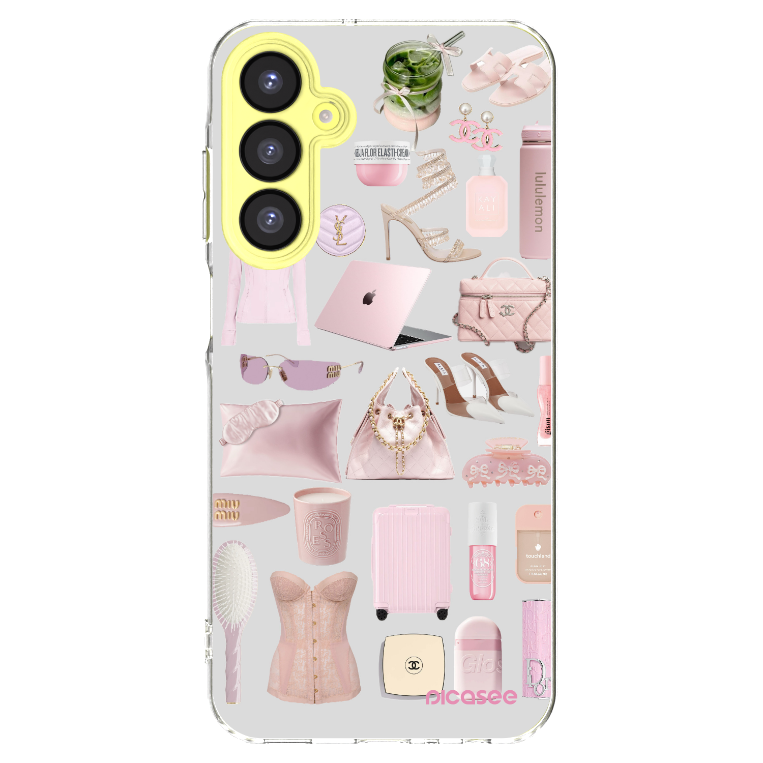 Picasee silikonový průhledný obal pro Samsung Galaxy A25 A256B 5G - Glam Babe